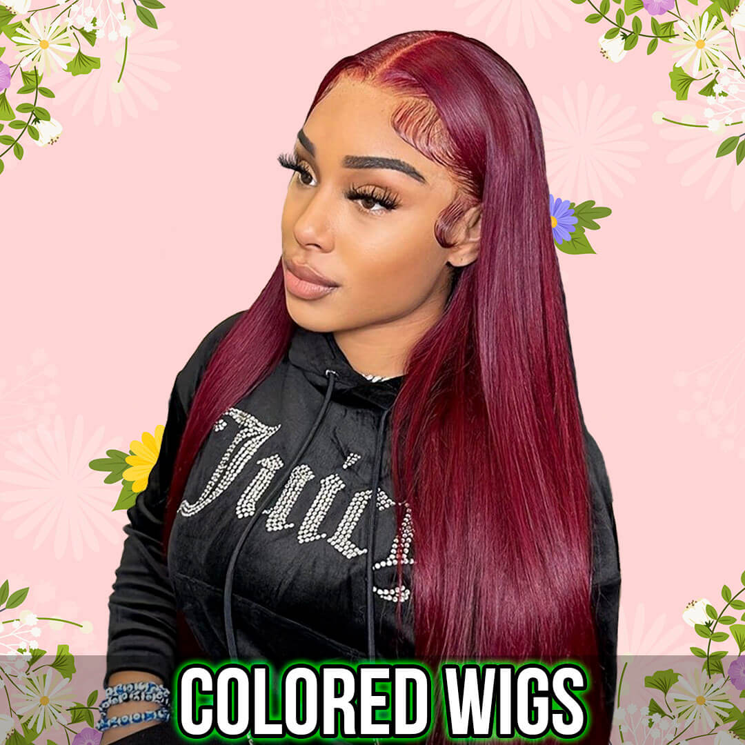 SISDORE Colored Wigs