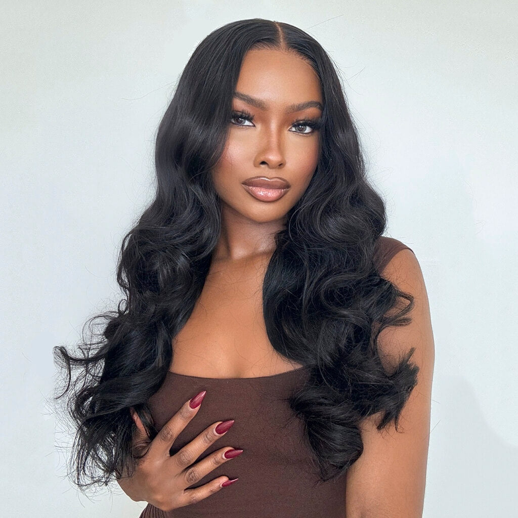 Body Wave 5x5 HD Lace Closure Glueless Wig - Wear and Go  display picture 3