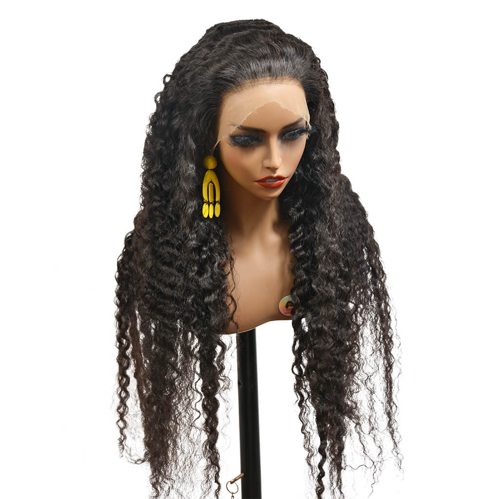 Burmese curly lace front wig