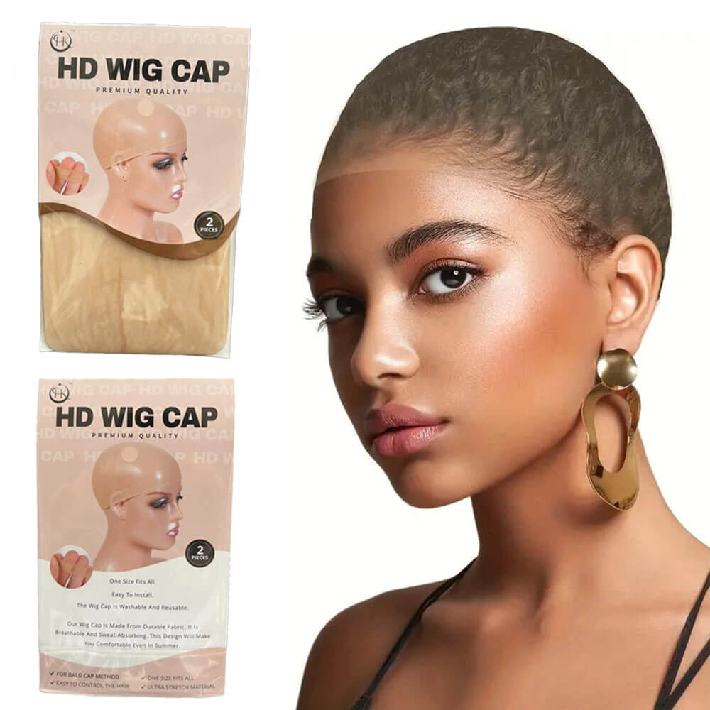 Ultra-thin invisible HD wig stocking cap
