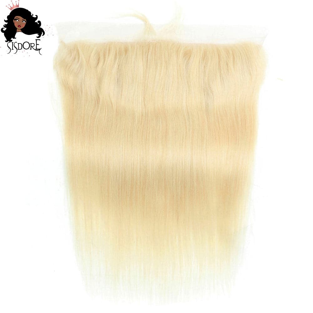 13x4 HD lace frontal straight 613 blonde hair