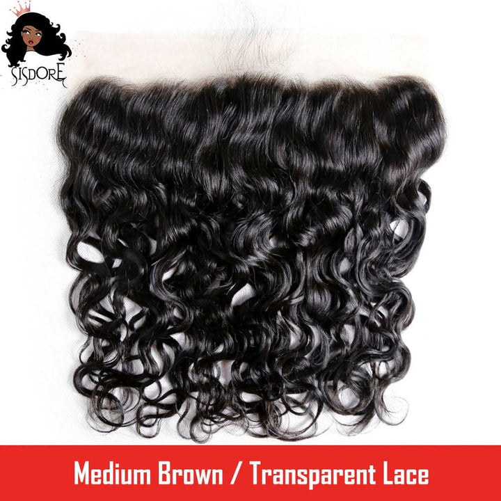 13x4 lace frontal water wave
