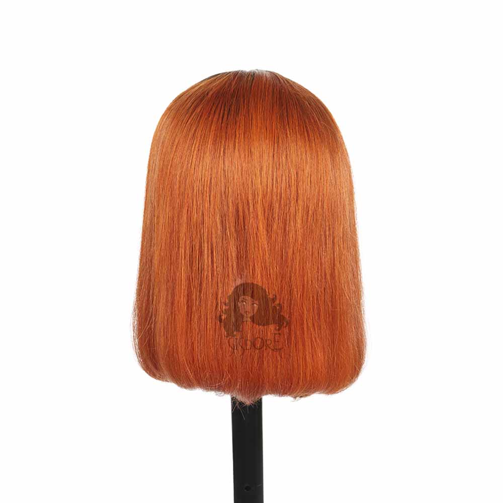 1B Ginger Ombre Straight Bob Wig