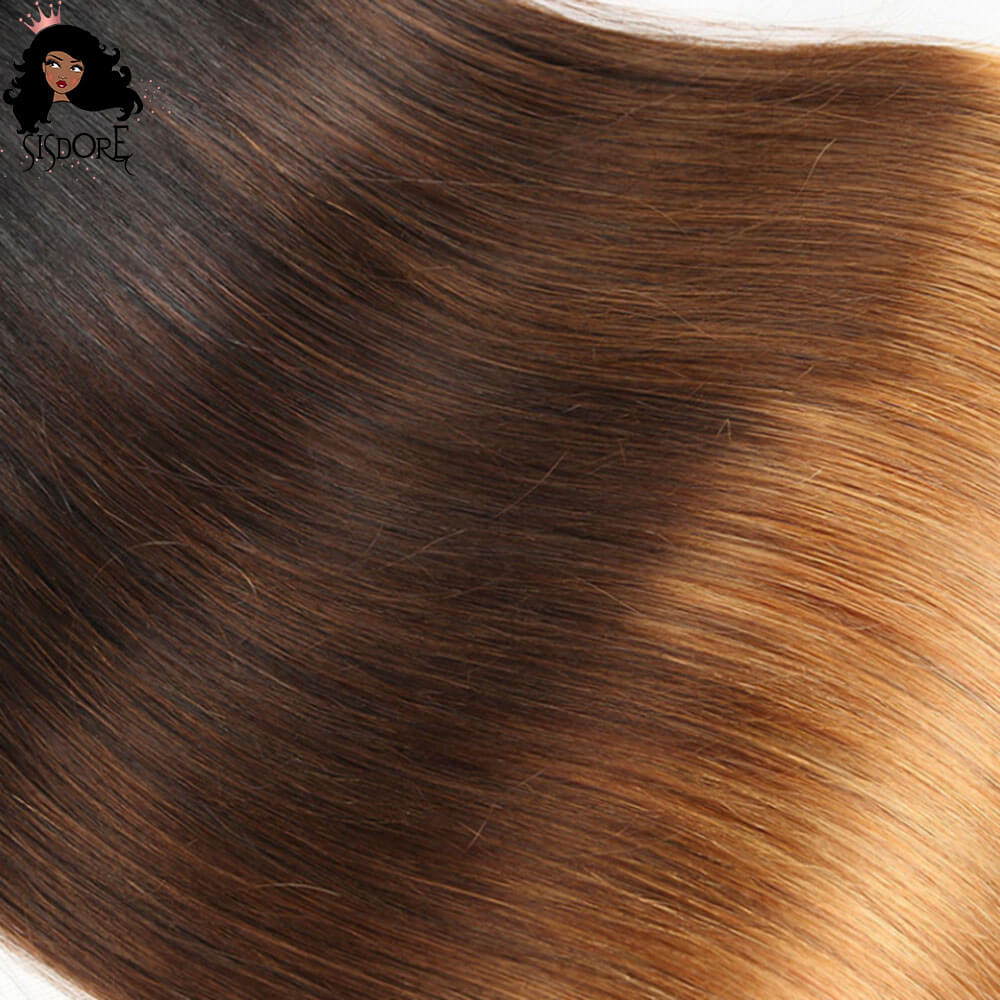 1b 4 27 straight ombre colored human hair weaves