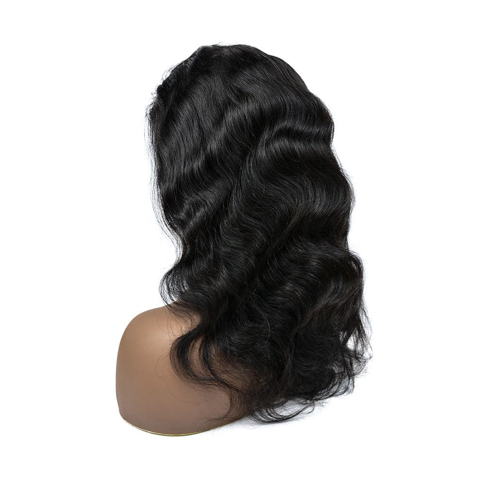 360 lace frontal body wave wig
