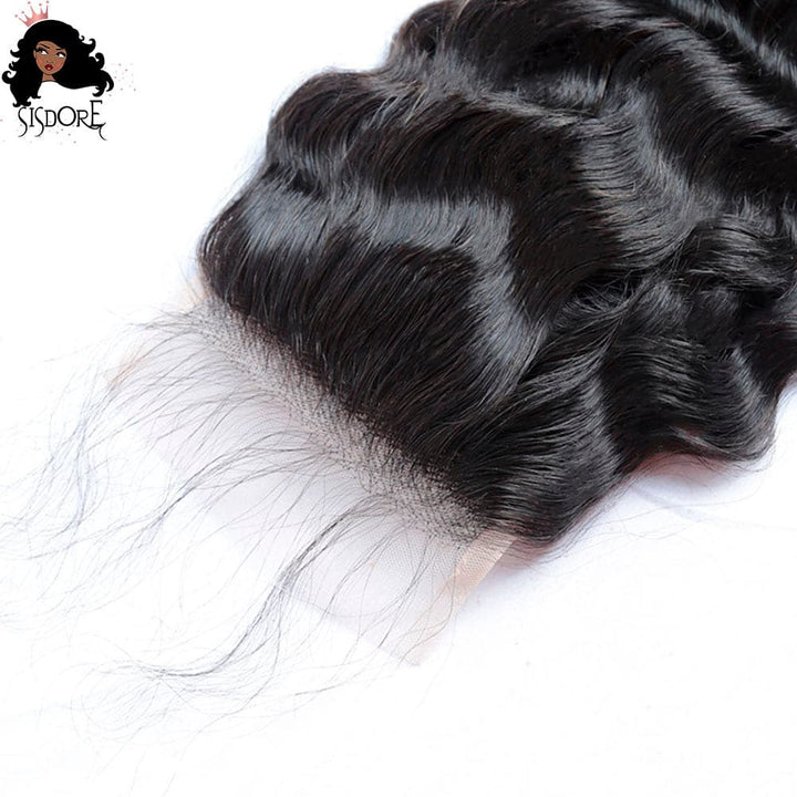 HD lace closure deep wave