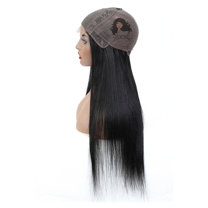 4x4 5x5 6x6 HD lace closure wigs black straight hair