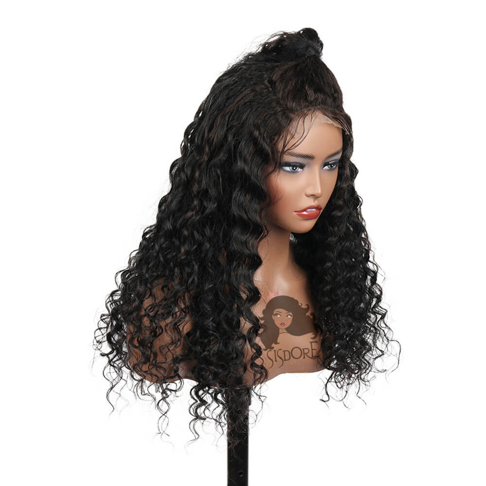 deep curly wigs human hair