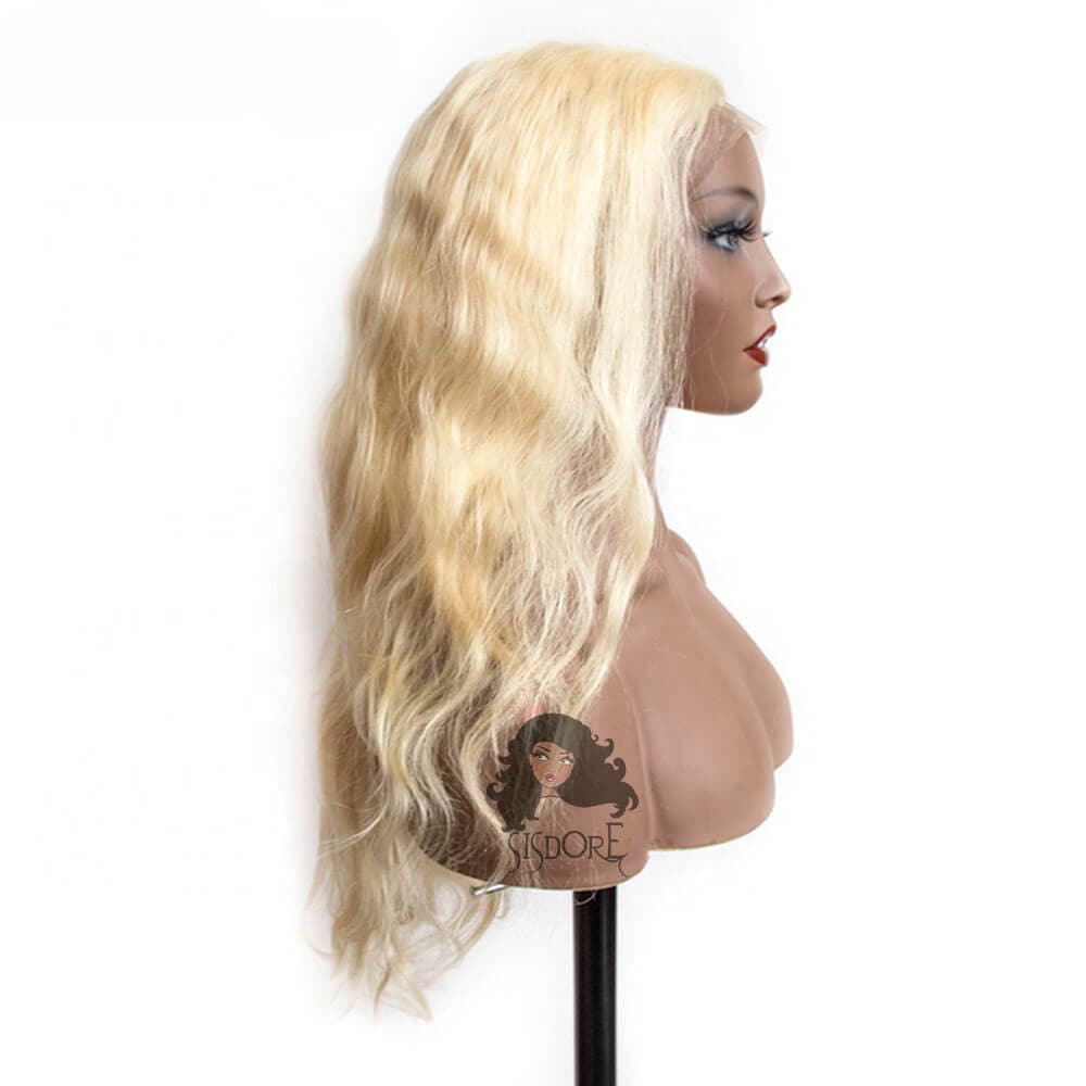 613 body wave lace front wig human hair