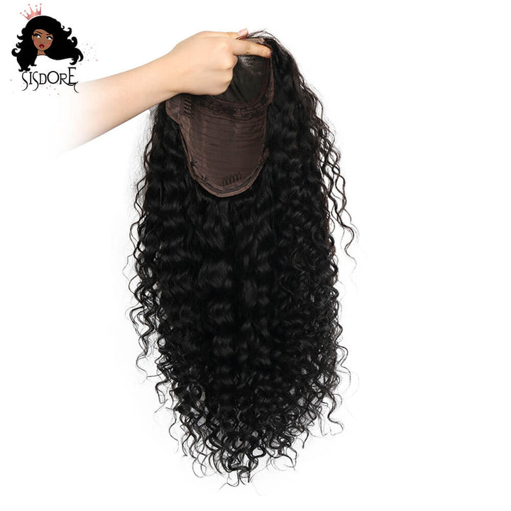HD lace deep wave wigs