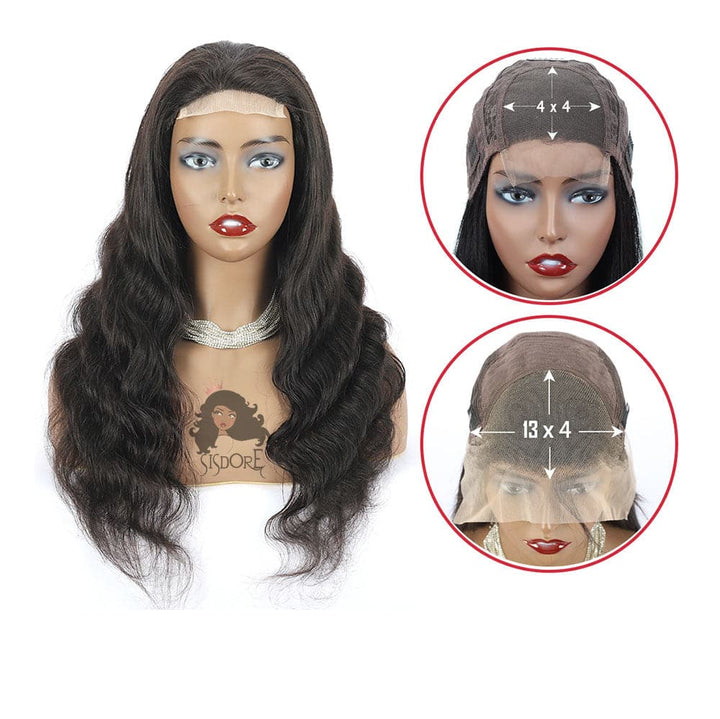 Body Wave Wigs HD Lace 4x4 Lace Closure Wigs & 13x4 Lace Front Wigs