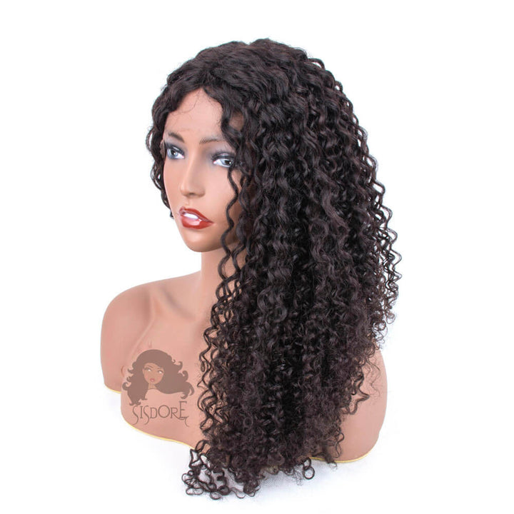 Brazilian Jerry curl hair wig