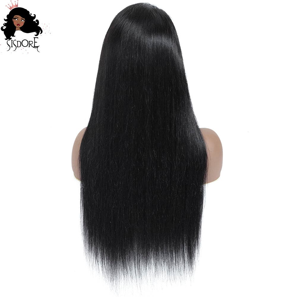 HD Lace Black Straight Wig