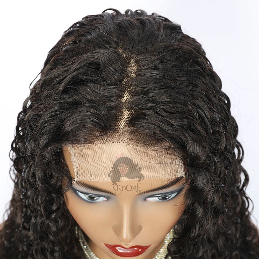 HD lace water wave wig