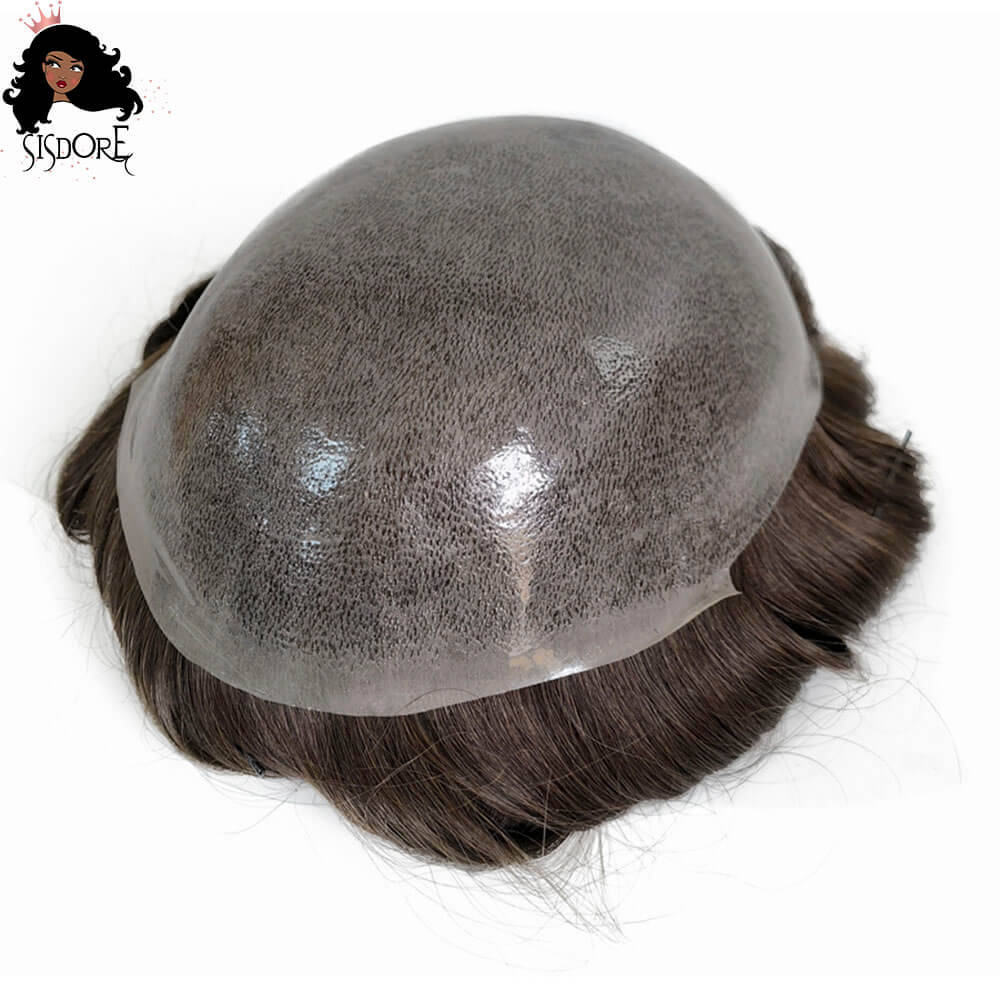 Short hair toupee on sale