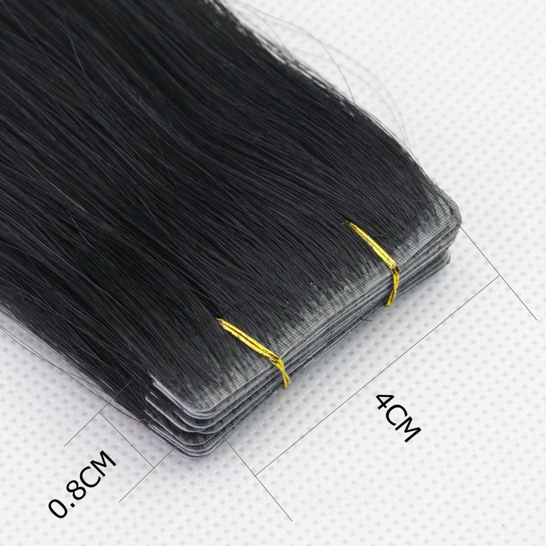 Invisible PU tape hair extensions