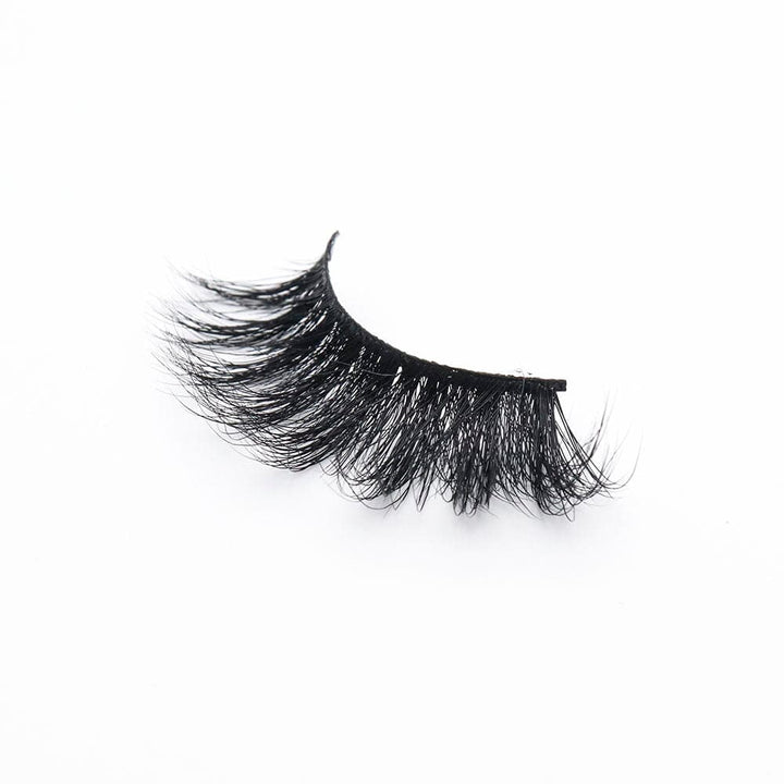 25mm Long Mink Hair Messy Multilayer Cross 3D False Eyelashes EL-006