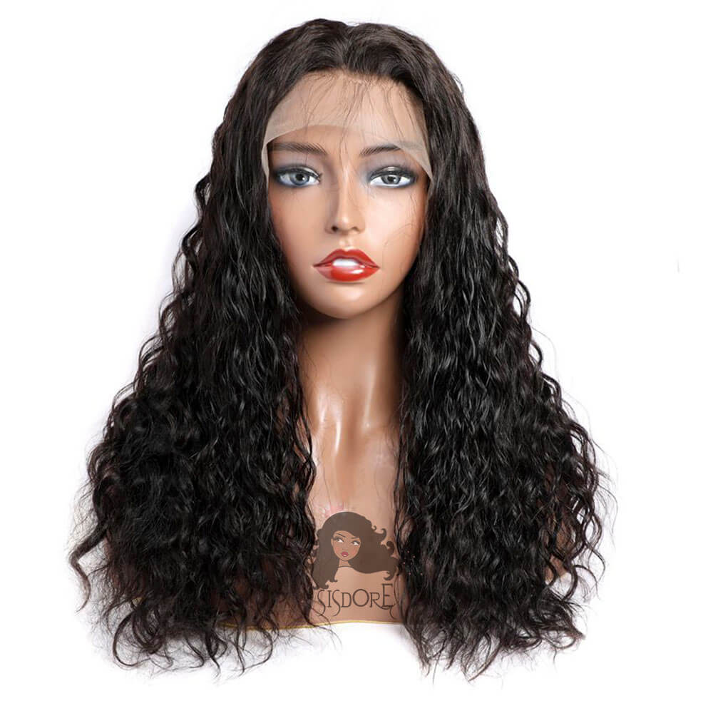 Water Wave Full Lace Wig | Wet and Wavy Brazilian Hair Wigs