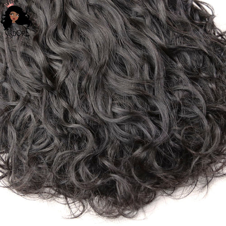Water wave human hair weaves