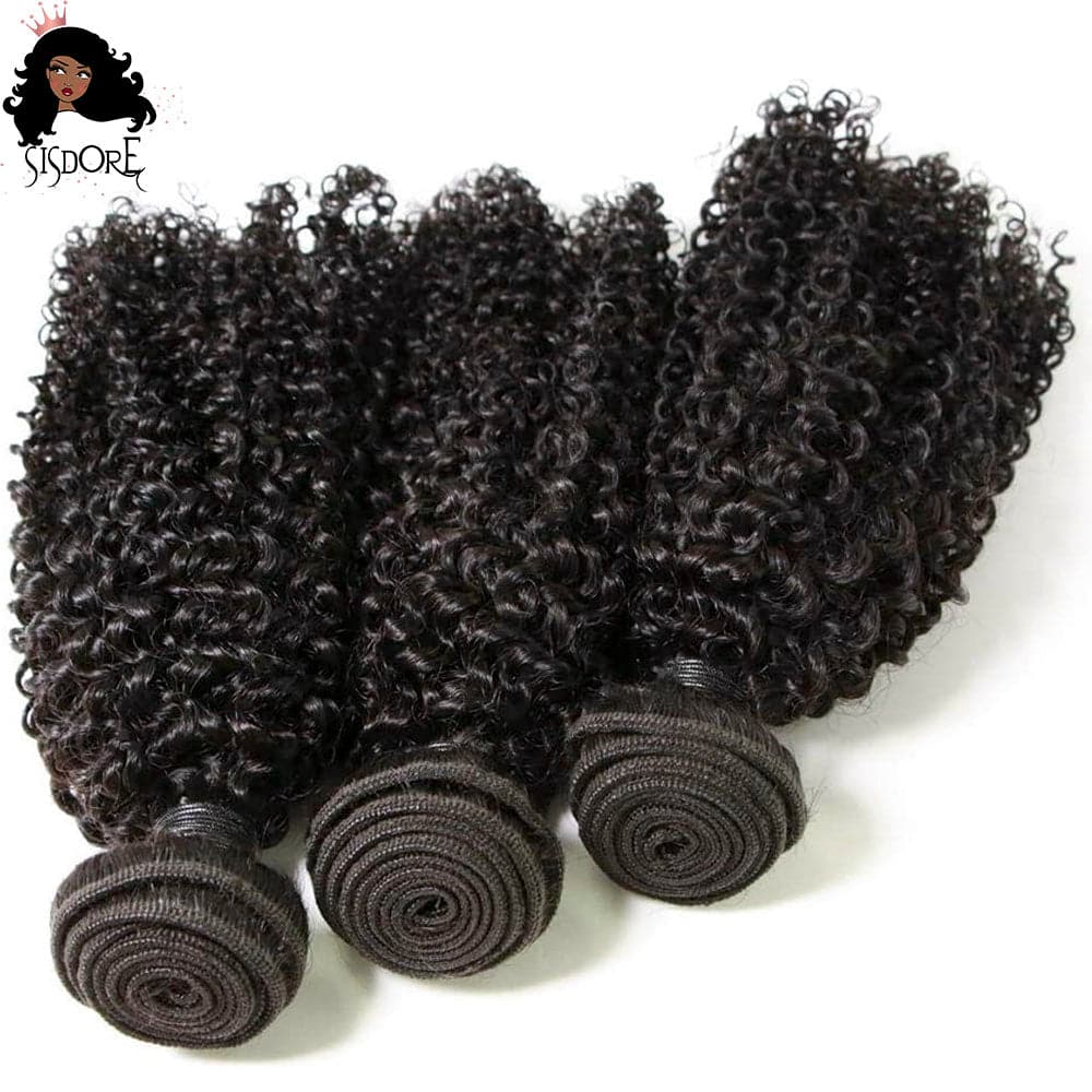black curly hair bundles