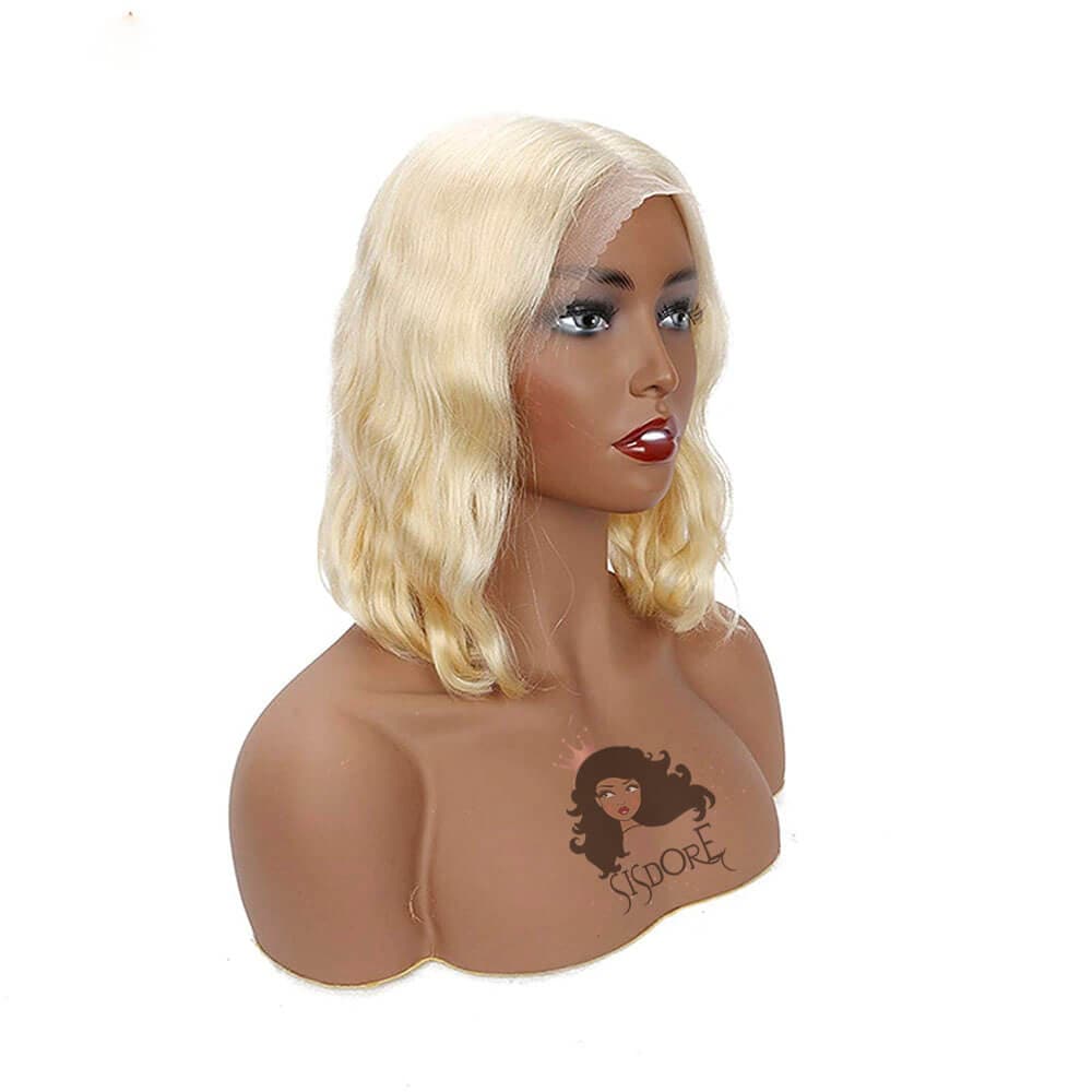 blonde wavy bob wigs