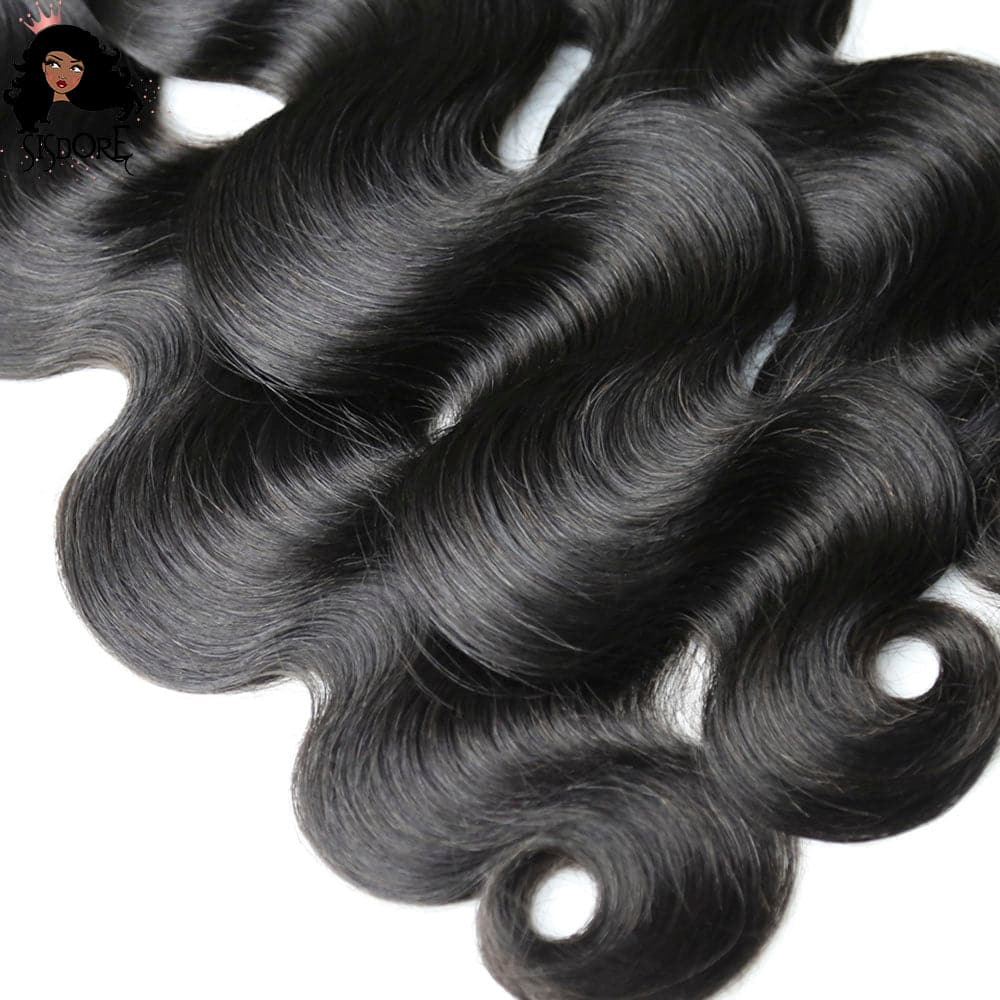 body wave hair bundles thich hair end