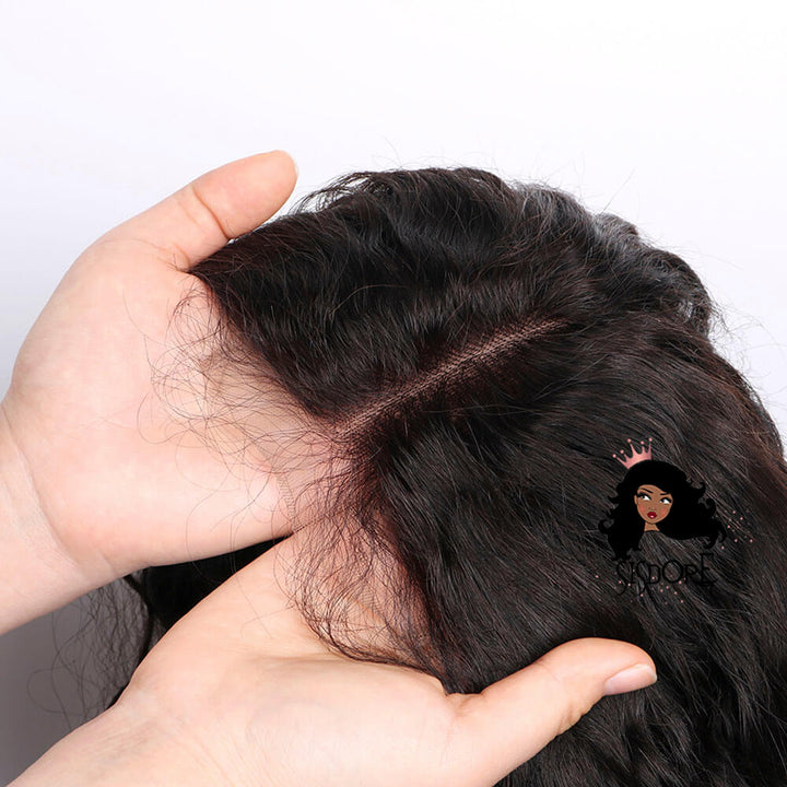 deep wave HD lace wig