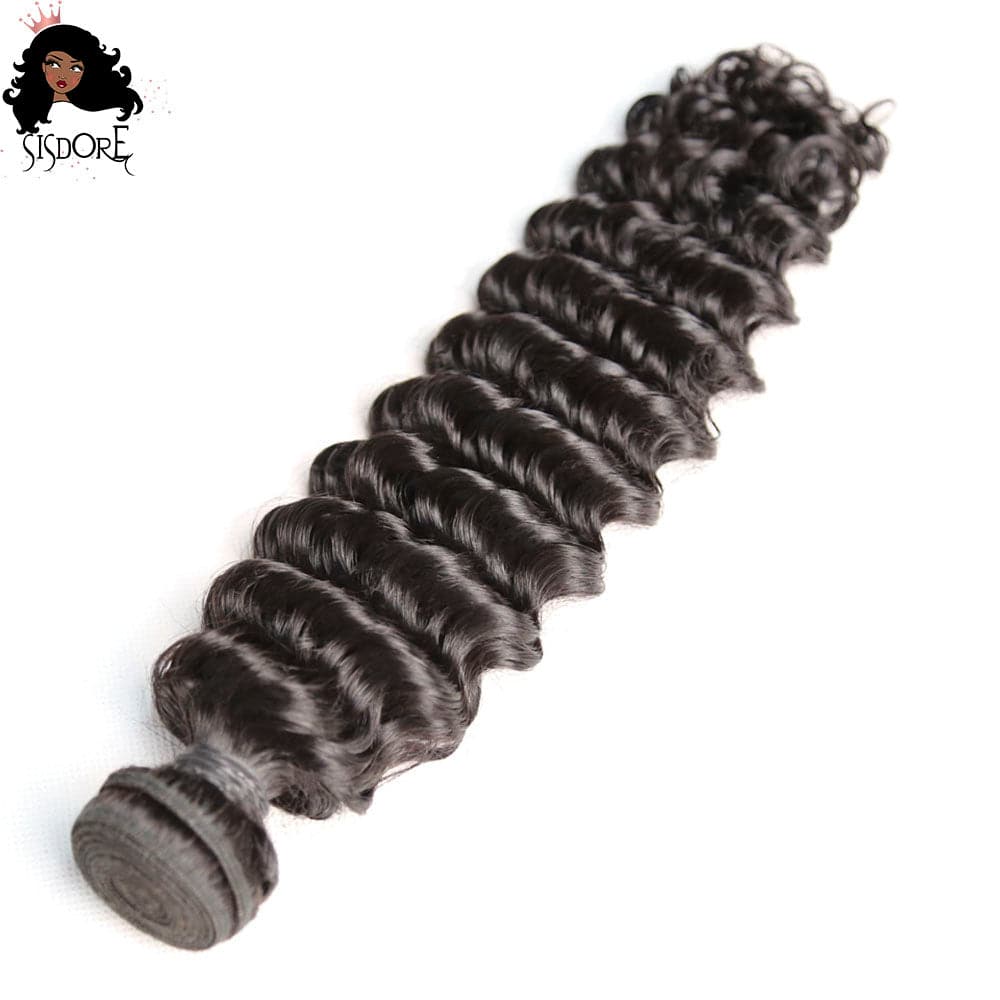 1 bundle of hair deep wave