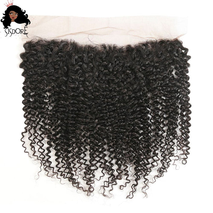 kinky curly 13x4 lace frontal