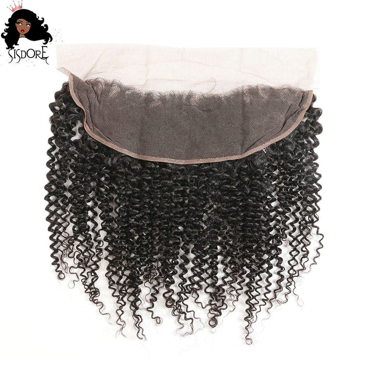 kinky curly frontal black hair
