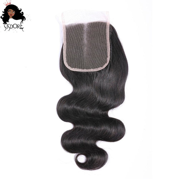 lace closure body wave human hair