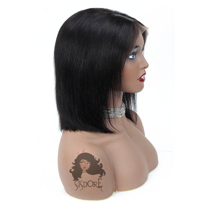 short bob wig black