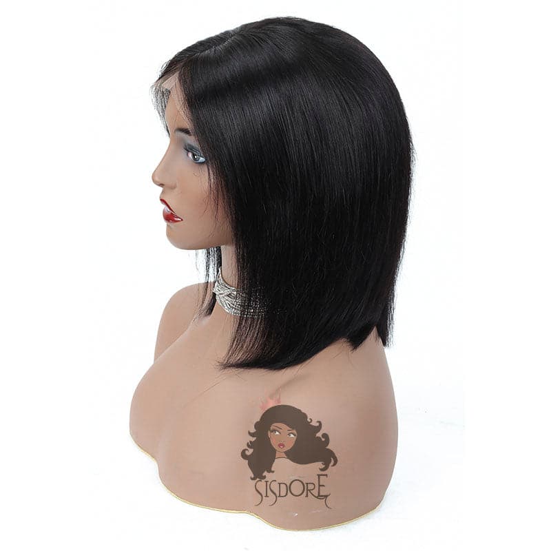 short human hair bob wigs for women