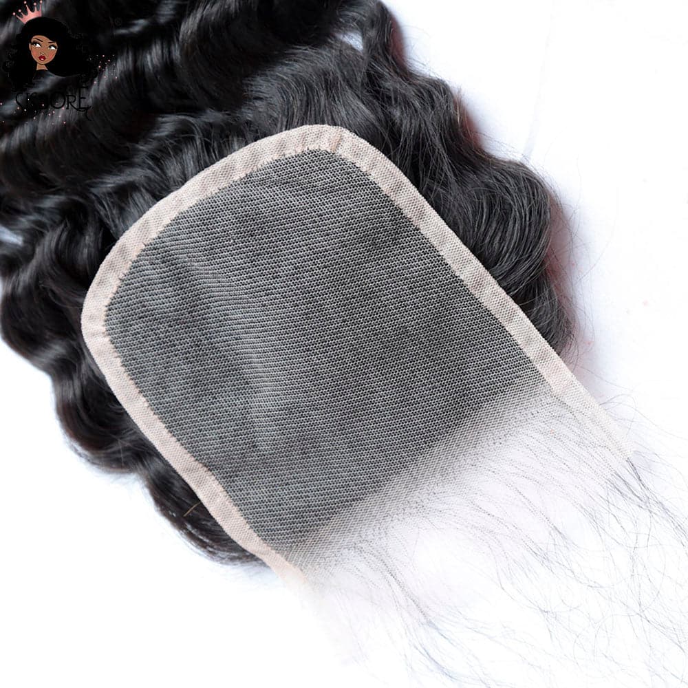 4x4 lace closure deep wave