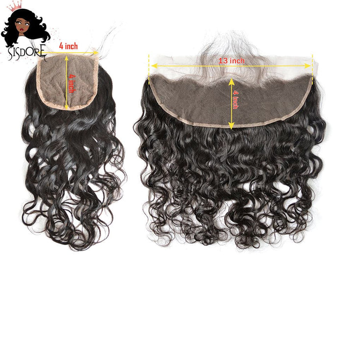 water wave lace closure and frontal