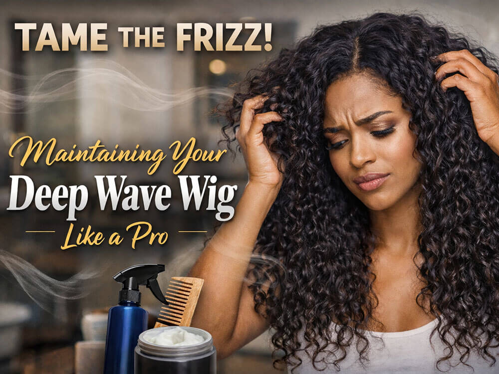 Deep Frizz Stop Frizz: Deep Wave Wig Maintenance Guide | SISDORE®