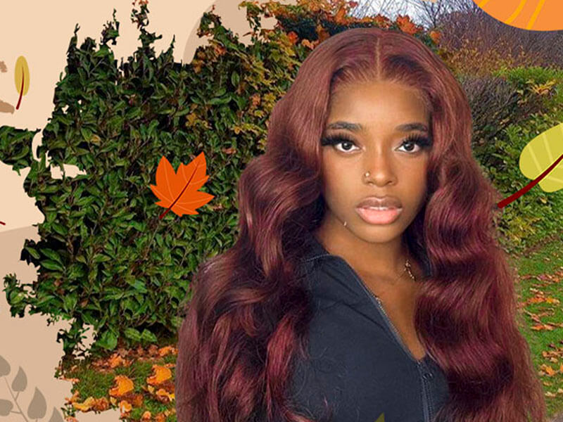 reddish brown wigs for autumn 2023