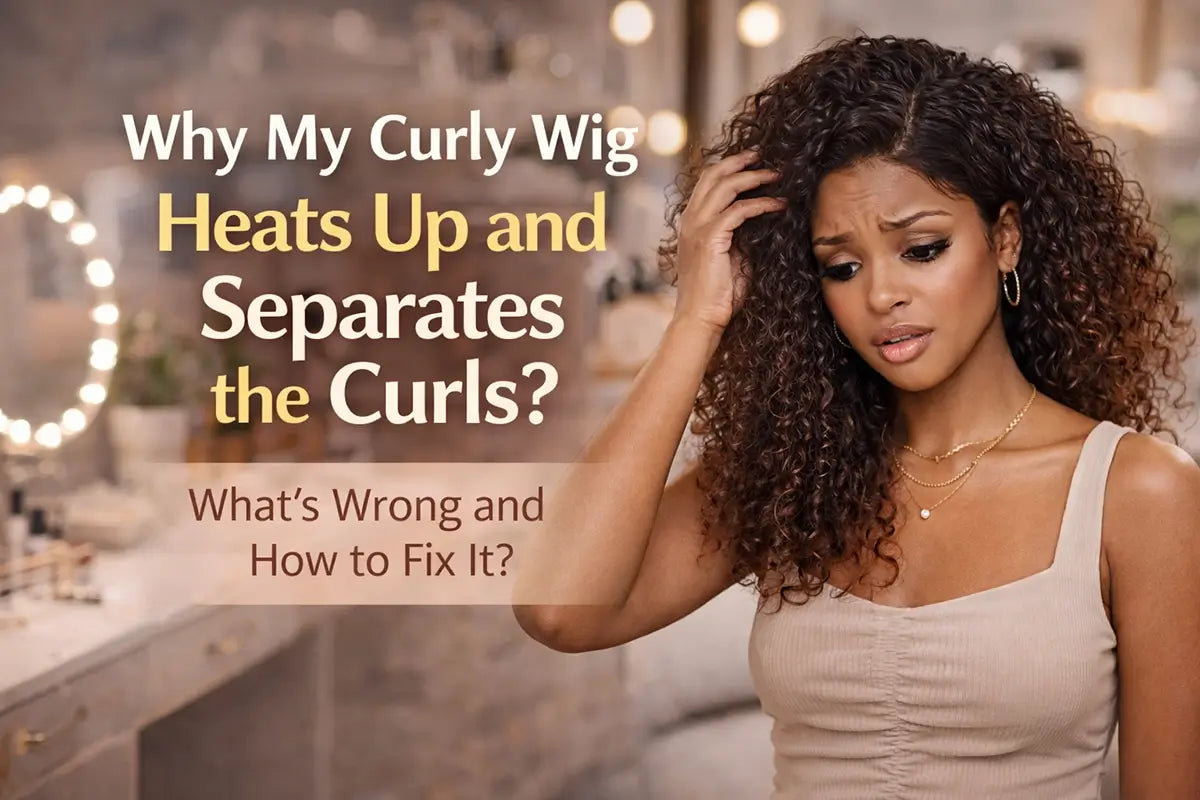 Wiry Hair Problem Curly Wig Heat Damage & Frizz – Causes & Solutions | SISDORE