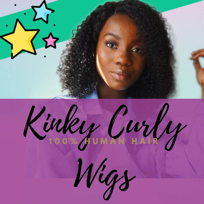 Kinky curly wigs