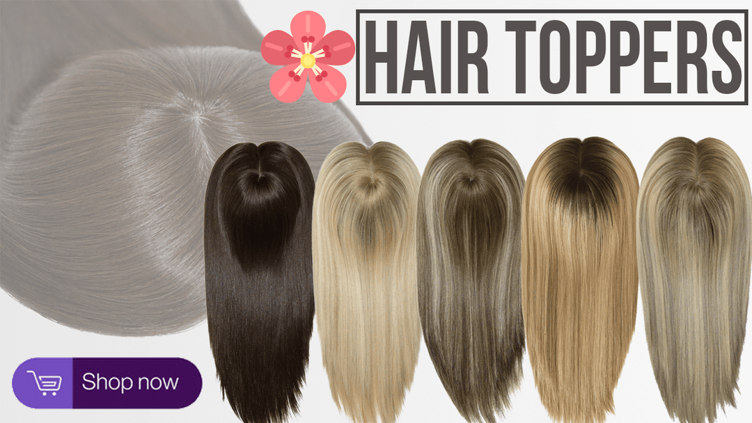 Women's hair toppers