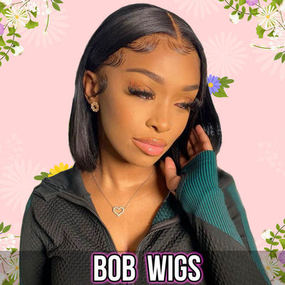 Short Bob Wigs Human Hair