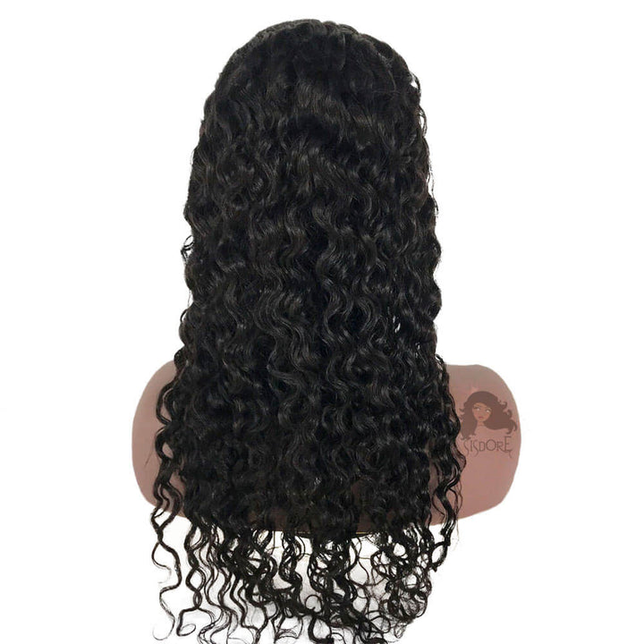 deep wave human hair 13x6 lace front wigs