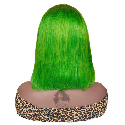 Light Green Straight Short Hair Bob Wig
