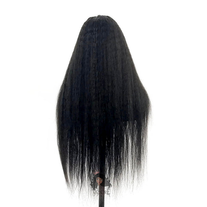 Kinky Straight Hair Wear and Go Glueless Wig