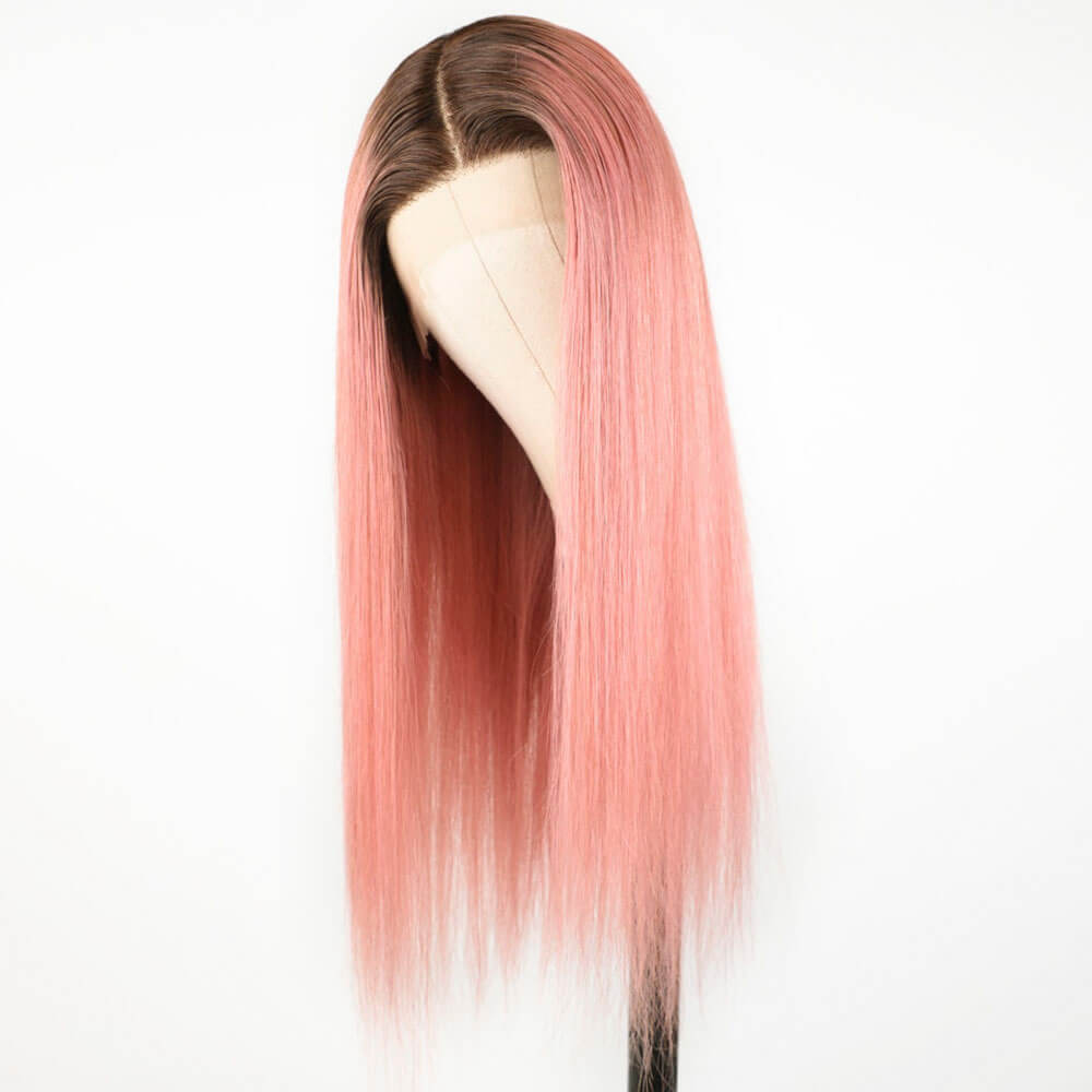 pink-wigs-with-dark-roots