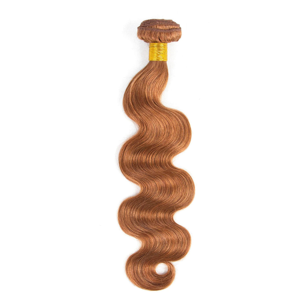 #30 Medium Auburn Hair 1 Bundle Body Wave