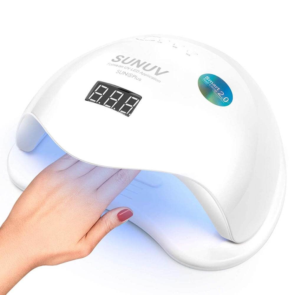 UV LED Nail Lamp for Gel Nails 48W Fast Curing Nail Dryer Light with 36 Lamp Beads
