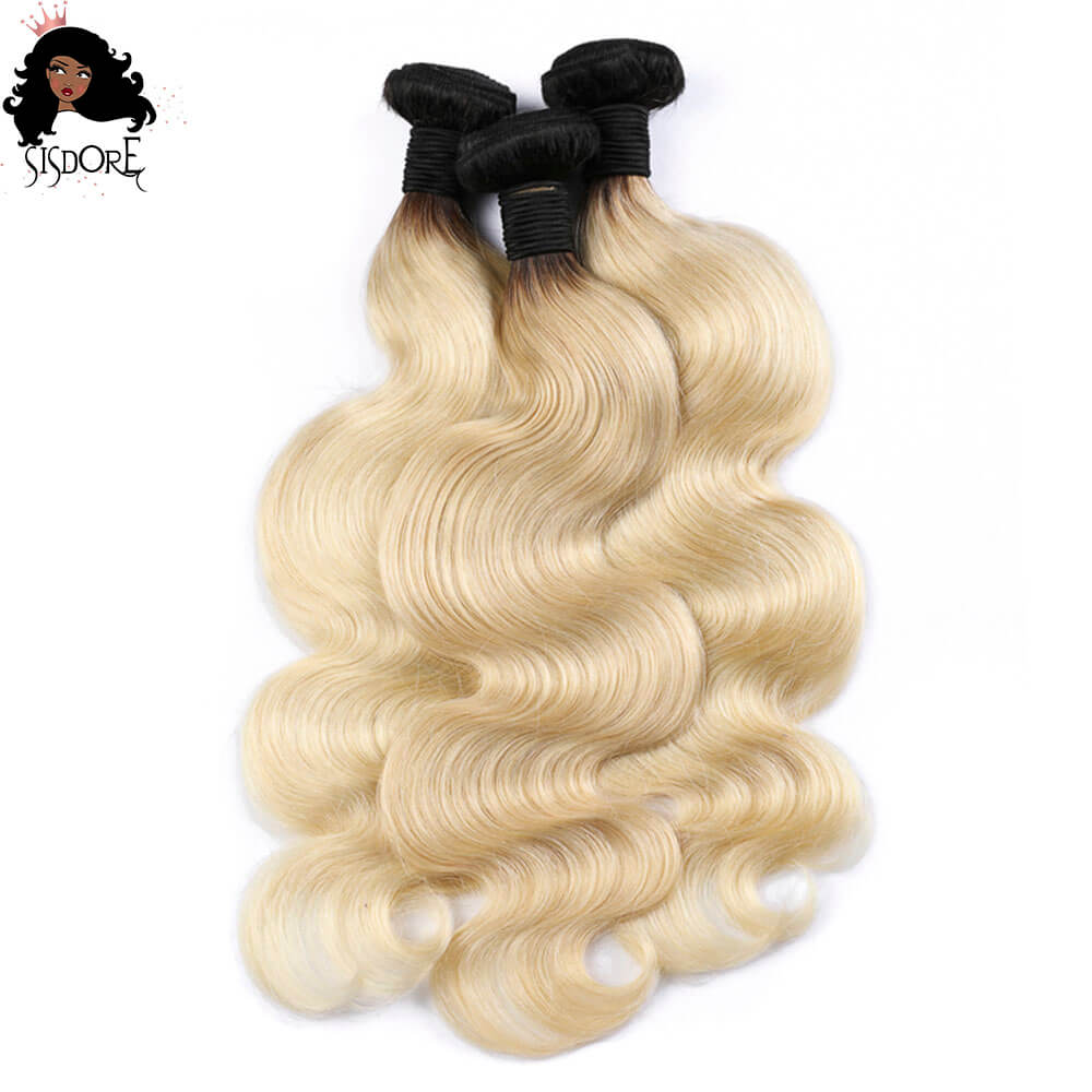 T1B/613 Body Wave Human Hair Bundles 