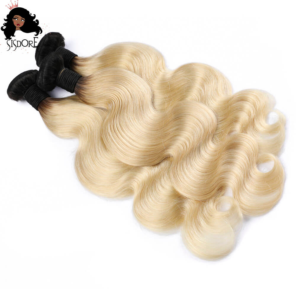 T1B/613 Body Wave Human Hair Bundles 