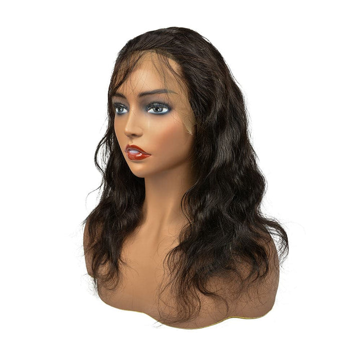 Body wave invisi-string glueless 360 lace wig
